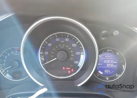 2017 Honda Fit Ex z USA, uszkodzony, nr VIN 3HGGK5G79HM700750